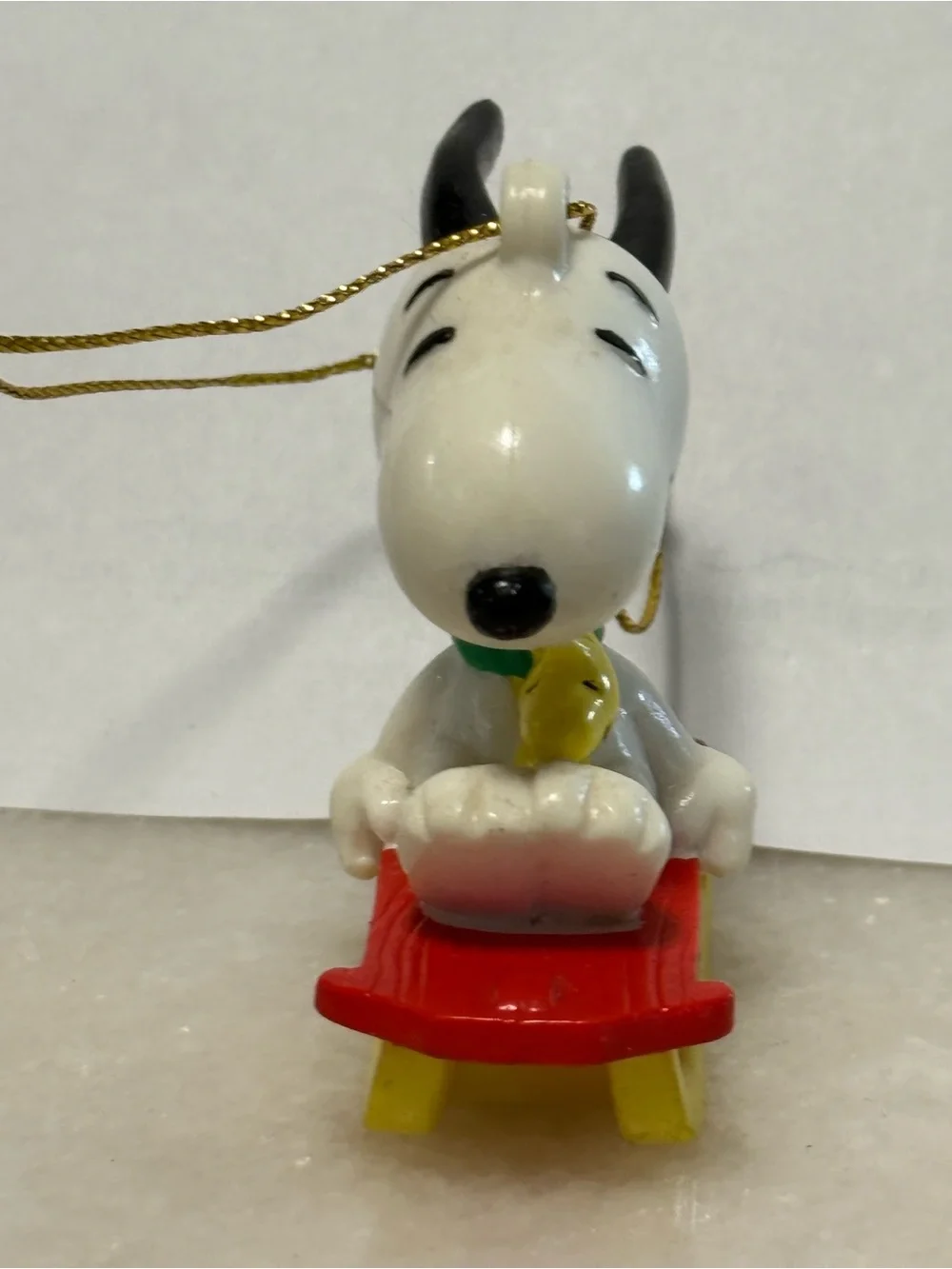Peanuts Snoopy Ornament with Sled